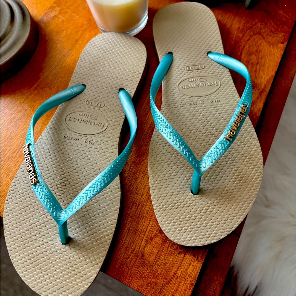 Havaianas Flip Flops, size 6